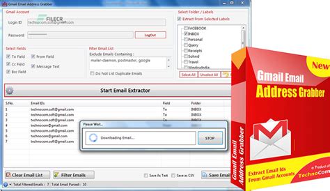 Gmail Email Address Grabber 3.6.1.35 With Crack Download 